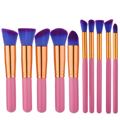 

〖Follure〗10PCS Make Up Foundation Eyebrow Eyeliner Blush Cosmetic Concealer Brushes