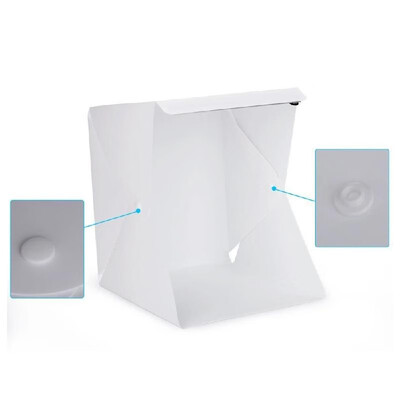 

200300400mm Mini Mini Photostudio Folding Lightbox Photography Studio Softbox LED Light Soft Box Camera Photo Background Box Lig