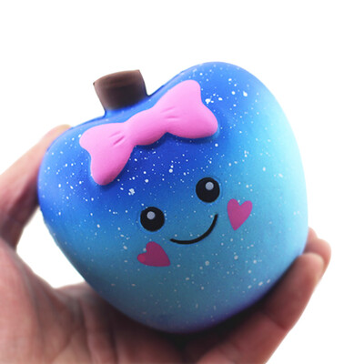 

YIWULACute Apple Scented Super Slow Rising Kids Toy Stress Reliever Toy Squeeze Toy