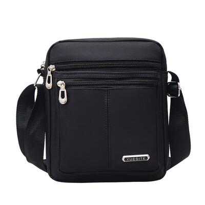 

Single shoulder bag mens fashion trend vertical mens business messenger bag waterproof cloth bag large capacity lightweight men