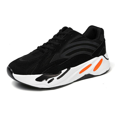 

2019 autumn&winter new Korean fashion fashion mens shoes breathable running lightweight mesh sports shoes mens wild