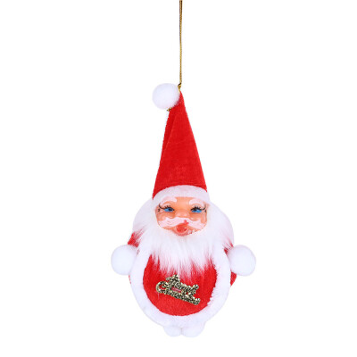 

〖Follure〗1PC Colorful Christmas Santa Claus Ornaments Xmas Tree Hanging Decoration