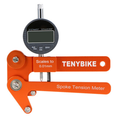 

Bike Spoke Tension Meter Cycling Wheel Spoke Tensiometer Bicycle Wheel Builders Measurement Tool