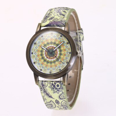 

New flower dial ladies belt watch hot sale Posey