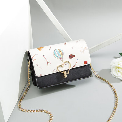 

Ins net red female summer Joker chain small square bag simple fashion shoulder slung bag