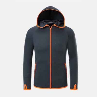 

Men Sports Fitness Training Gym Tops Jacket Outwear Long Sleeve Casual Hoodie