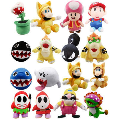 

Wholesale Super Mario Bros Plush Toy Game Lot Characters Stuffed Animal Doll
