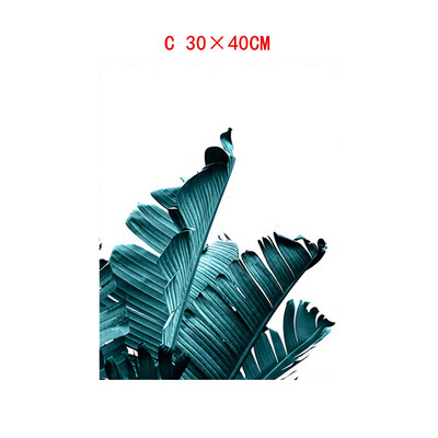 

Toponeto Leaf Plant Leaf Tortoise Decorative Canvas Painting Childrens Room Hanging Painting Spray Painting