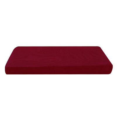 

Wine Red Knitting Sofa Cover Stretch Couch Towel Tight Wrap Slipcover