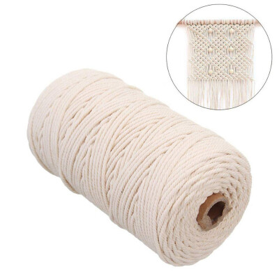 

〖Follure〗2mm x 200m Macrame Cotton Cord for Wall Hanging Dream Catcher