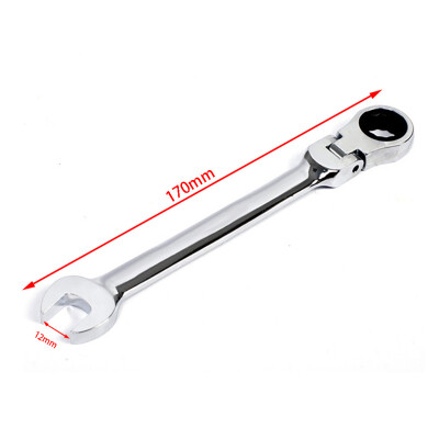 

〖Follure〗Flexible Reversible Combination Ratchet Wrench Ratcheting Socket Spanner