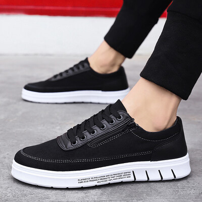 

Shoes Mens Korean Canvas Tide Shoes Denim Shoes