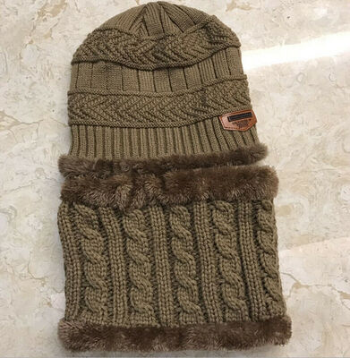 

Toddler Kids Girl&Boy Baby Infant Winter Crochet Knit Hat Beanie Cap Scarf Set