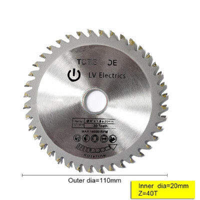 

1pcs 1101820mm TCT Woodworking Circular Cutting Blades with 30Teeth Multipurpose Wheel Discs Wood Cutting Blade