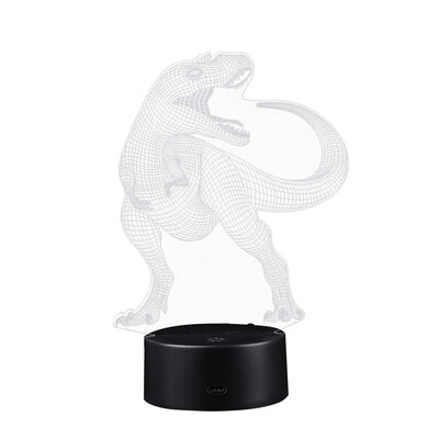 

〖Follure〗3D Children Night Lamp 7 LED Colors Changing Lighting Table Desk Decoration