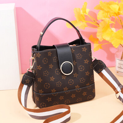 

Summer ladiesbags simple bucket bag spring fashion single shoulder slanting bag