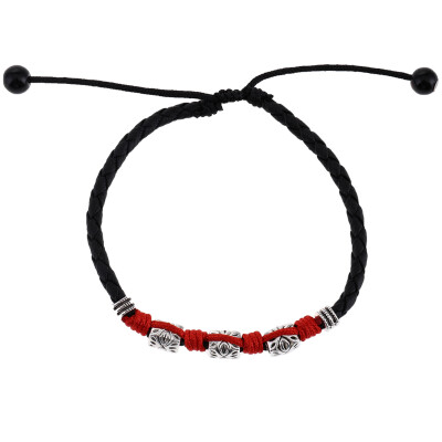 

1 Pcs Retro Mens Red Rope Foot Chain Lucky Bracelet for Men