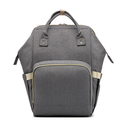 

Multi-function large capacity anti-splashing solid color Mummy bag pregnant women portable fashion backpack