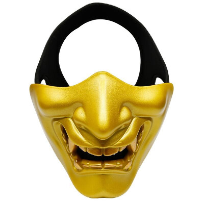 

Outdoor Sport Airsoft Paintball Mask Hannya HalloweenMasks Paintball CS Game Hunt Party Prop Mask Cosplay Prajna Hannya Phantom Ma