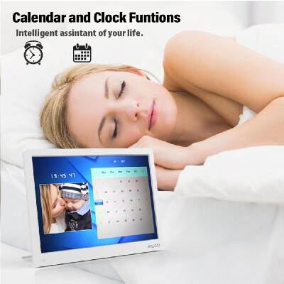 

Andoer 133 Inch Digital Photo Picture Frame FHD 19201080 IPS Screen Support CalendarClockMP3Photos1080P Video Player with 75