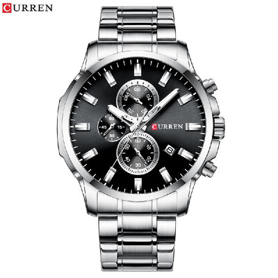 

Curren Men Watch Business Multifuntional Waterproof Watches Quartz Watch