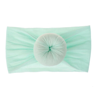 

SUNSIOM Baby Flower Wide Nylon Headband Head wraps Elastic Kids Turban Hair Accessories