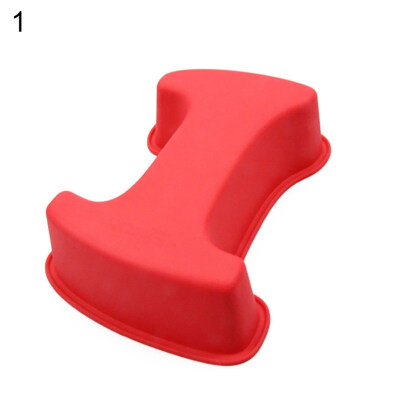 

012345678 Large Silicone Number DIY Cake Mould Birthday Baking Mold Tool