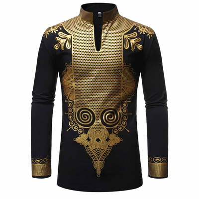

Tailored Fashion Mens Slim Fit Printed Muscle Tee T-shirt Casual Medium length shirt