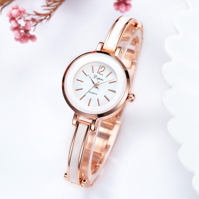 

RM Simple Casual Fashion Round Alloy Small And Exquisite Female Bracelet Watch