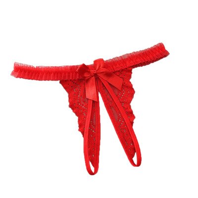 

Toponeto Womens Sexy Lingerie Lace Open Thong Panties G-Pants Lingerie Pajamas