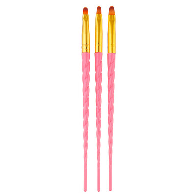 

〖Follure〗3pcsNail Art UV Gel Polish Design Dot Painting Detailing Pen Brushes Tool Set