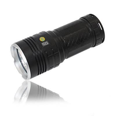 

Aluminum Alloy 8-LED Flashlight Torch Light for Outdoor Camping Hunting