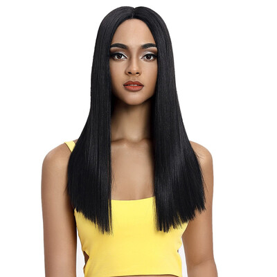 

Noble Synthetic Hair Lace Front Wig 20 Inch long Lace Front Straight Synthetic Wigs for Women Heat Resistant blonde lace Wigs