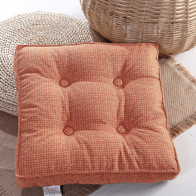 

Gobestart Indoor Home Linen Removable Tatami Mat Kitchen Office Chair Seat Pads Beige