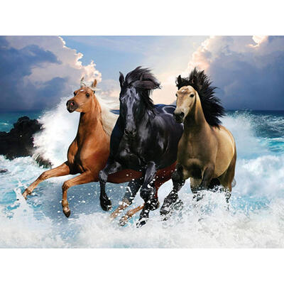 

5D DIY Full Drill Diamond Painting Horse Cross Stitch Embroidery Mosaic Kit