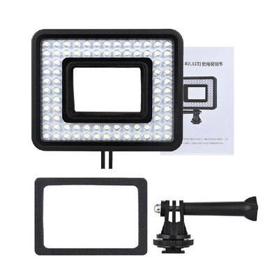 

Andoer Action Camera LED Ring Light Dimmable 80pcs Bead for GoPro Hero 433 SJCam Sports Camcorder