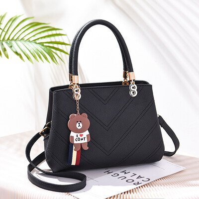 

Womens bag 2019 new bag female Europe&America big bag elegant fashion handbags slung shoulder bag