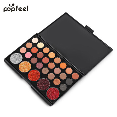 

Popfeel 29 Colors Eye Shadow Shimmer Matte Makeup Portable Palette