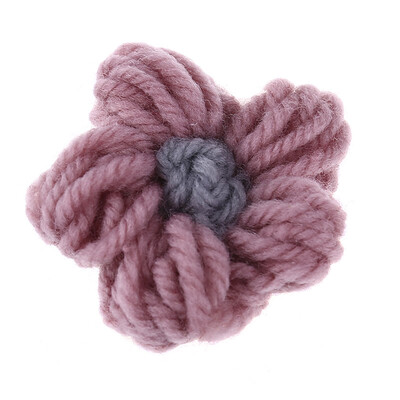 

Wool Unisex Lapel Pins For Suits Fabric Flower Brooches