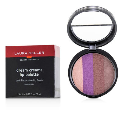 

LAURA GELLER - Dream Creams Lip Palette With Retractable Lip Brush - Raspberry 8ml027oz