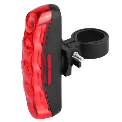

Greensen Waterproof Night Warning Lamp 5LED High Bright Taillight for Mountain Bike Bicycle