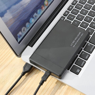 

25in HDD Enclosure 480Mbps Data Transmission for SATA HDDSSD to USB20