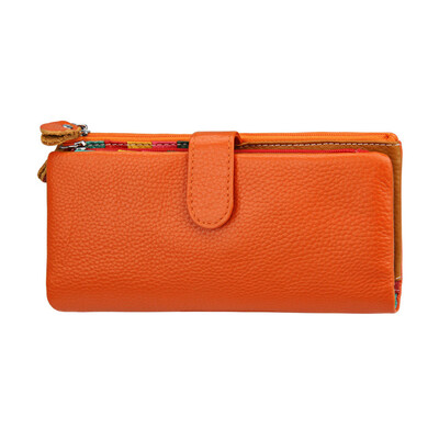 

2019 New Genuine Leather Women Wallets Original Leather Female Wallet Elegant Fashion Women&39S Purse Clutch With Card Holder
