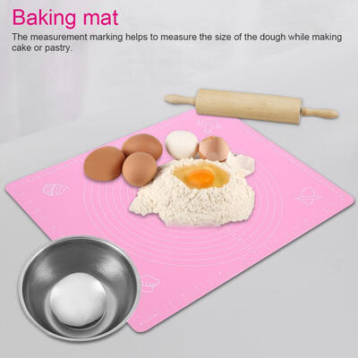 

Greensen Anti-slip Silicone Baking Mat Non-stick Rolling Dough Pad for Bakeware Liner Non-stick Baking Mat Silicone Baking Mat