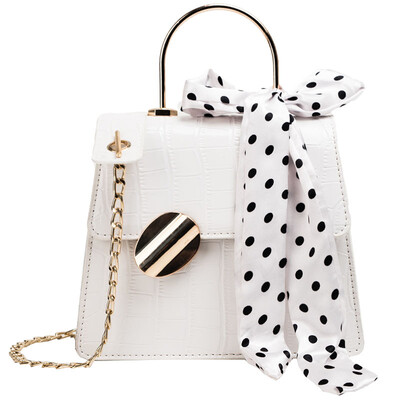 

10 pieces from the batch new European&American fashion plaid female shoulder Messenger bag casual stripes hit color handbag