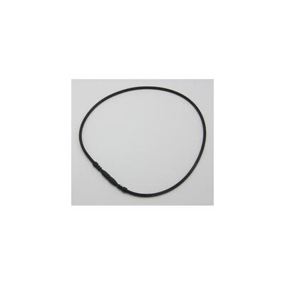 

Rubber Cord Necklace Making Black Size about 44cm long Wire Cord 3mm in diameter