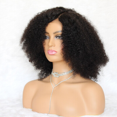 

closure wig kinky curly