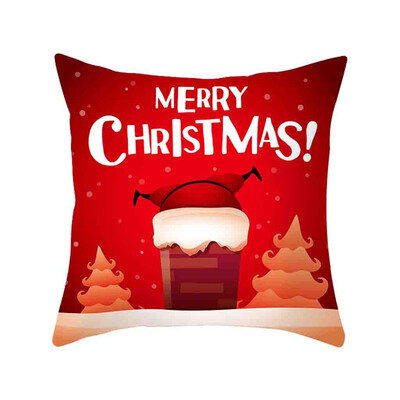 

Siaonvr Christmas Pillow Cover Decor Pillow Case Sofa Waist Throw Cushion Cover