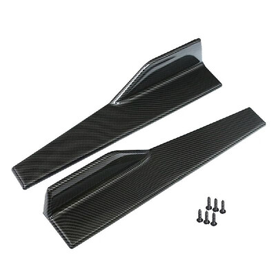 

Universal Car Side Skirt Rocker Splitters Anti-Scratch Winglet 45cm Small Encircling 2Pcs
