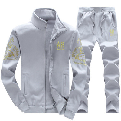 

New Arrival Mens Fashion Suit Baseball Uniform 2 Pieces SweaterPant Sporty Leisure Suit1 Size Bigger than your normally wear